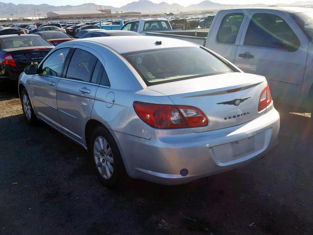 1C3LC46K88N186605 - 2008 CHRYSLER SEBRING LX GRAY photo 3