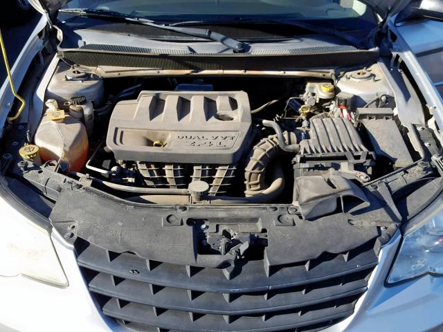 1C3LC46K88N186605 - 2008 CHRYSLER SEBRING LX GRAY photo 7