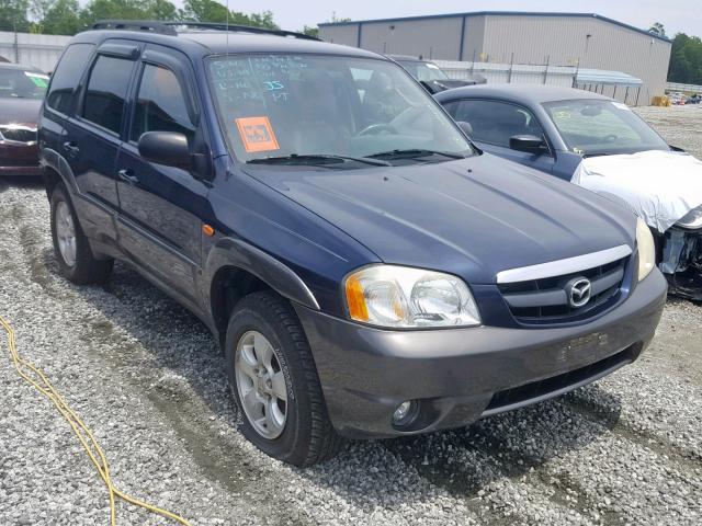 4F2CZ96184KM11194 - 2004 MAZDA TRIBUTE ES 蓝色 照片 1