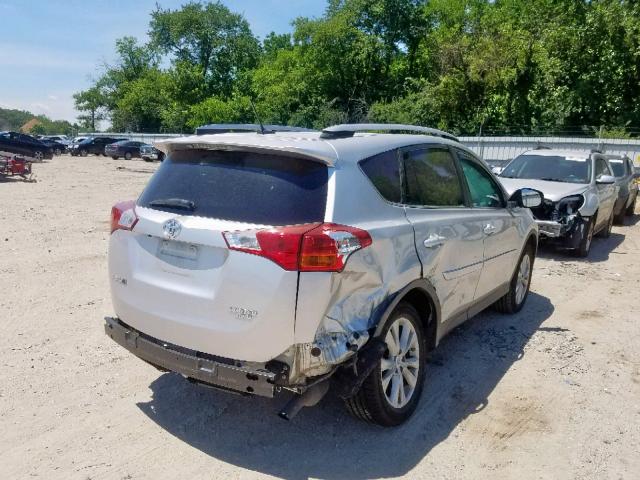 2T3DFREV1FW391236 - 2015 TOYOTA RAV4 LIMIT SILVER photo 4