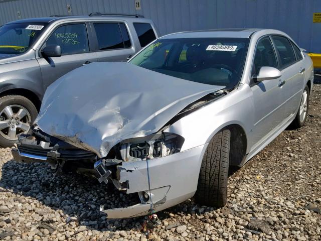 2G1WU57M991220400 - 2009 CHEVROLET IMPALA LTZ SILVER photo 2