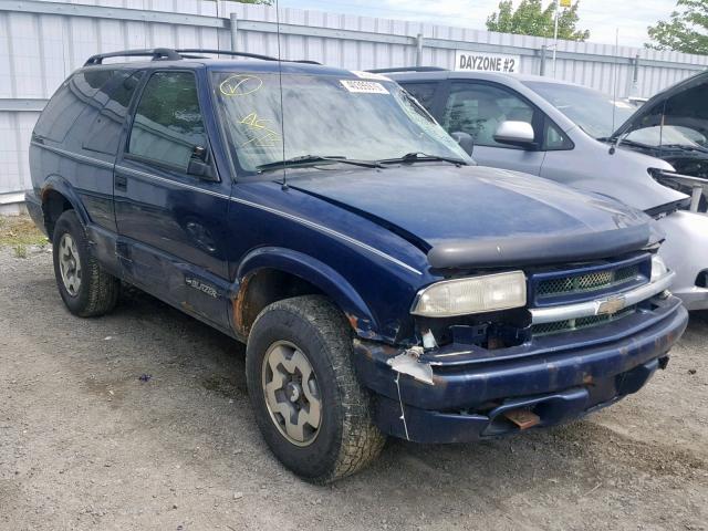 1GNCT18X05K110450 - 2005 CHEVROLET BLAZER BLUE photo 1