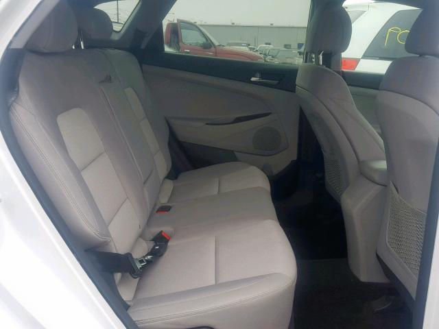 KM8J3CA40JU766976 - 2018 HYUNDAI TUCSON SEL WHITE photo 6