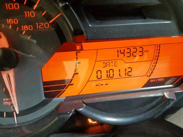 WB1013409EZT97023 - 2014 BMW C650 GT BLACK photo 10