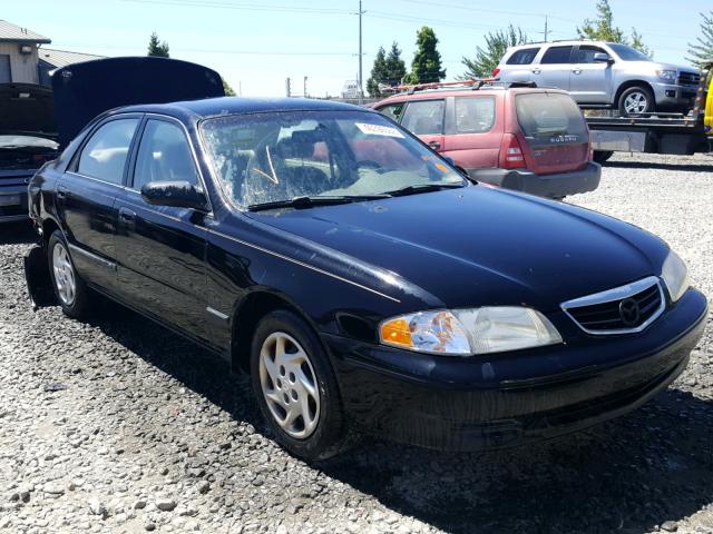 1YVGF22C6Y5174843 - 2000 MAZDA 626 ES BLACK photo 1