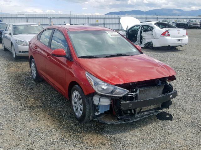 3KPC24A32KE059973 - 2019 HYUNDAI ACCENT SE RED photo 1