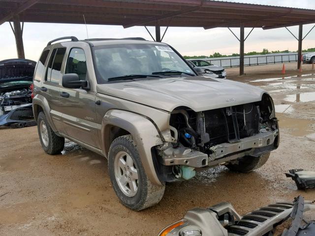 1J4GK58K94W147524 - 2004 JEEP LIBERTY LI GREEN photo 1