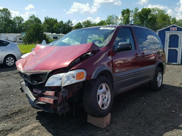 1GMDU23E43D149674 - 2003 PONTIAC MONTANA EC RED photo 2