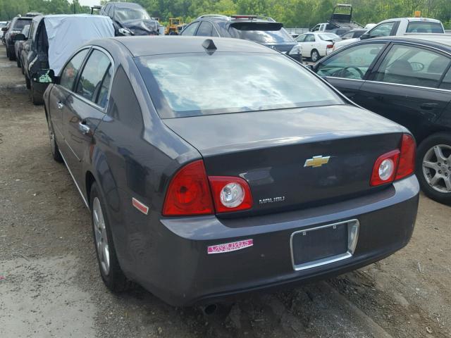 1G1ZD5EU3CF396066 - 2012 CHEVROLET MALIBU 2LT CHARCOAL photo 3