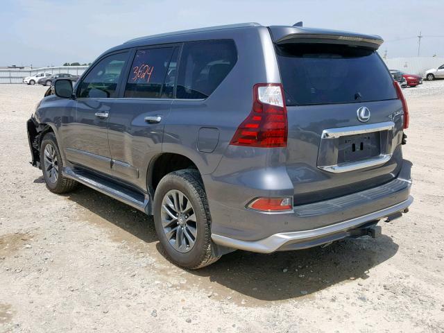 JTJBM7FX6K5223026 - 2019 LEXUS GX 460 GRAY photo 3