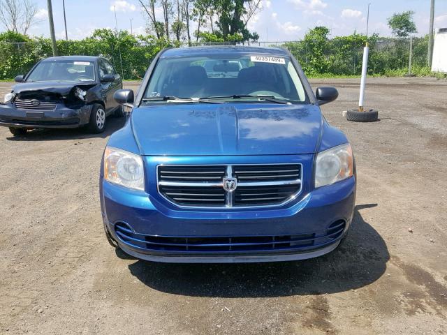 1B3HB48A19D219039 - 2009 DODGE CALIBER SX BLUE photo 9