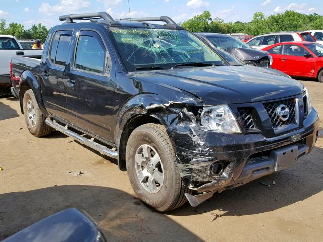 1N6AD0EVXAC416194 - 2010 NISSAN FRONTIER C BLACK photo 1