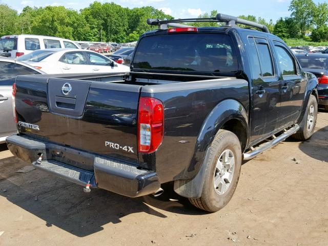 1N6AD0EVXAC416194 - 2010 NISSAN FRONTIER C BLACK photo 4