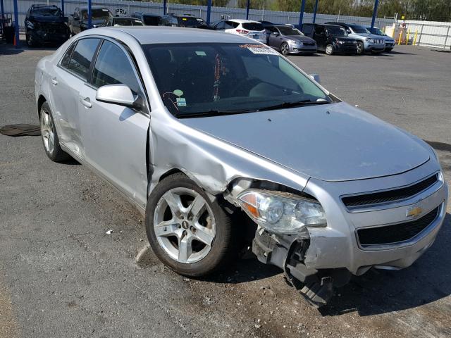 1G1ZH57B894248953 - 2009 CHEVROLET MALIBU 1LT SILVER photo 1