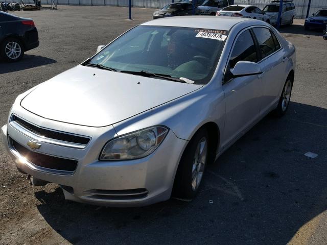 1G1ZH57B894248953 - 2009 CHEVROLET MALIBU 1LT SILVER photo 2