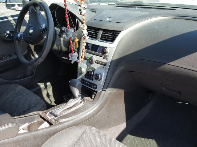 1G1ZH57B894248953 - 2009 CHEVROLET MALIBU 1LT SILVER photo 9