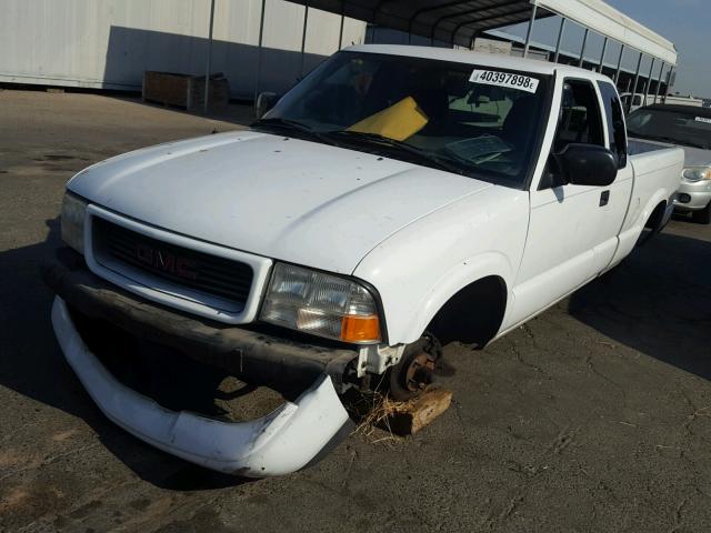 1GTCS19W5Y8113069 - 2000 GMC SONOMA WHITE photo 2