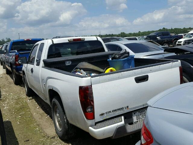 1GCCS299788184192 - 2008 CHEVROLET COLORADO L WHITE photo 3