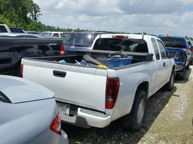 1GCCS299788184192 - 2008 CHEVROLET COLORADO L WHITE photo 4