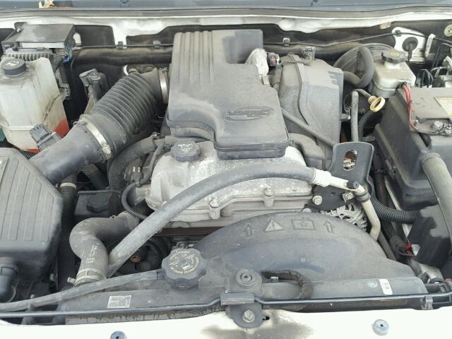 1GCCS299788184192 - 2008 CHEVROLET COLORADO L WHITE photo 7