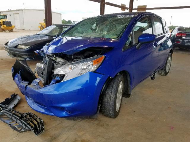 3N1CE2CP6GL409915 - 2016 NISSAN VERSA NOTE BLUE photo 2