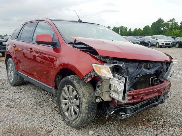 2FMDK38C19BA77351 - 2009 FORD EDGE SEL RED photo 1