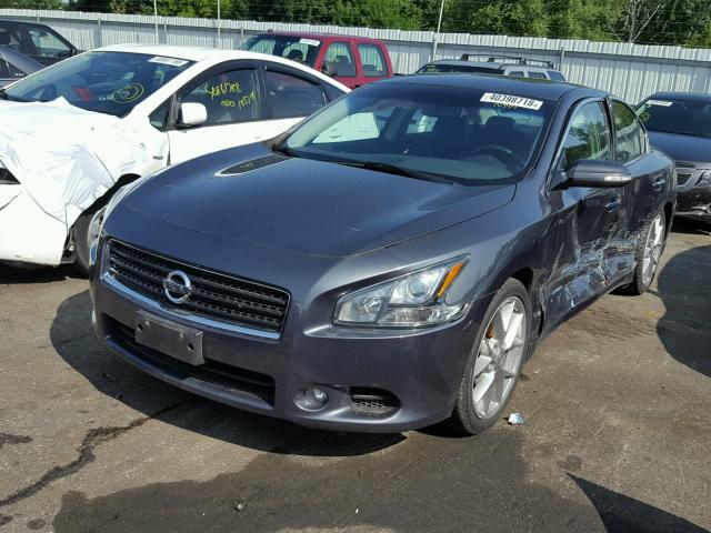 1N4AA5AP7BC845509 - 2011 NISSAN MAXIMA S GRAY photo 2