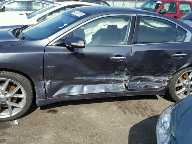 1N4AA5AP7BC845509 - 2011 NISSAN MAXIMA S GRAY photo 9