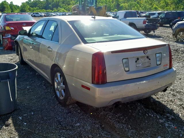 1G6DW677X70160227 - 2007 CADILLAC STS GOLD photo 3