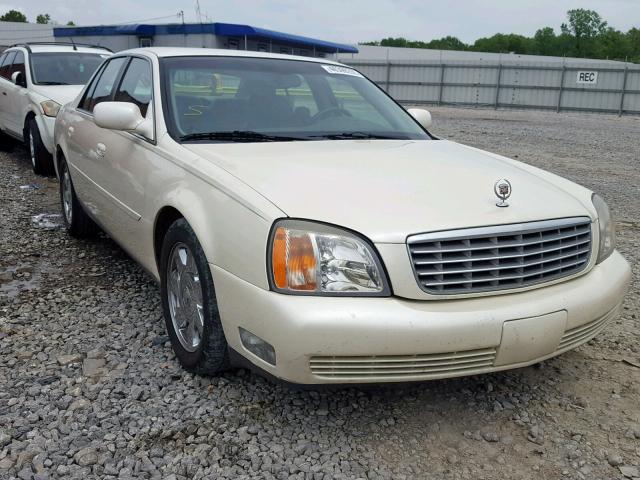 1G6KD54Y6YU304645 - 2000 CADILLAC DEVILLE WHITE photo 1