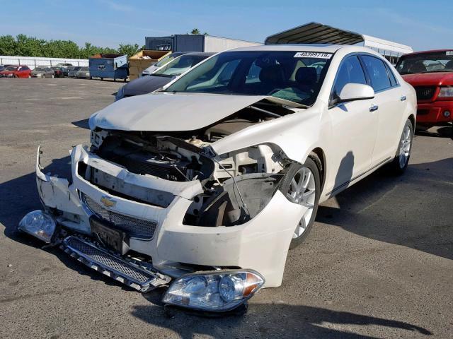 1G1ZE5E74BF343947 - 2011 CHEVROLET MALIBU LTZ 白色 照片 2
