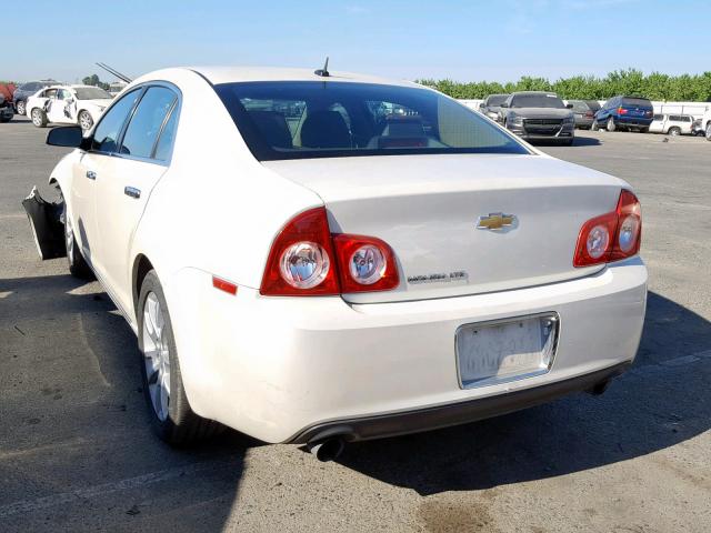 1G1ZE5E74BF343947 - 2011 CHEVROLET MALIBU LTZ 白色 照片 3
