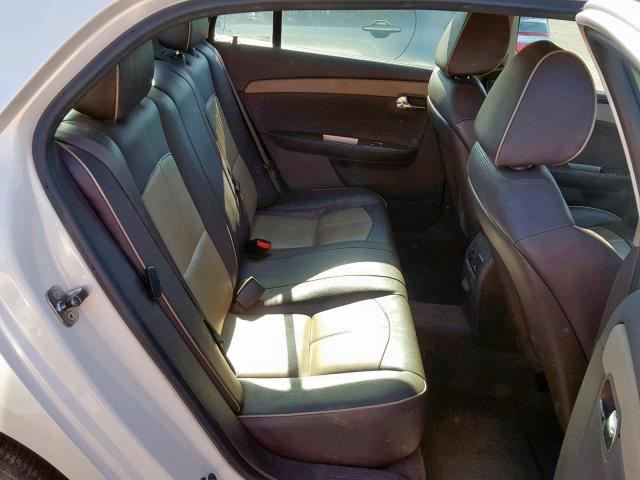 1G1ZE5E74BF343947 - 2011 CHEVROLET MALIBU LTZ 白色 照片 6