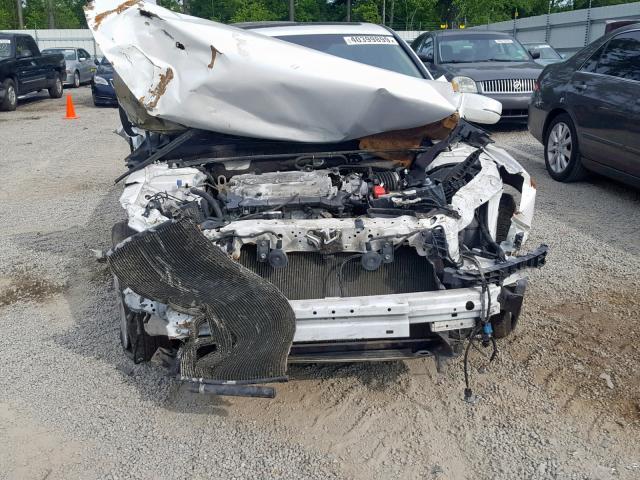 1HGCR3F86DA019199 - 2013 HONDA ACCORD EXL WHITE photo 7