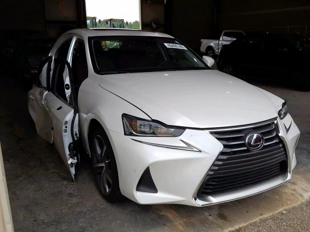 JTHBA1D29J5073880 - 2018 LEXUS IS 300 WHITE photo 1