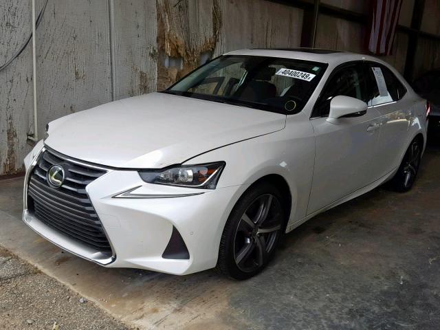 JTHBA1D29J5073880 - 2018 LEXUS IS 300 WHITE photo 2