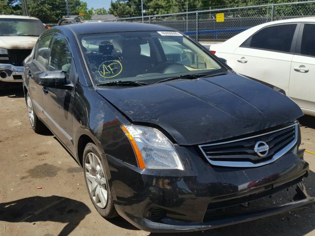 3N1AB6AP9CL622345 - 2012 NISSAN SENTRA 2.0 BLACK photo 1