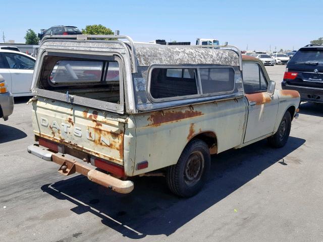 PL521485311 - 1971 DATSUN PICKUP YELLOW photo 4