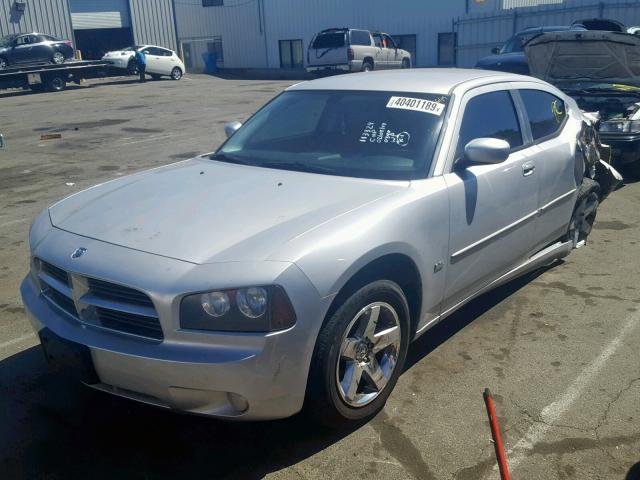 2B3CA3CVXAH180945 - 2010 DODGE CHARGER SX GRAY photo 2