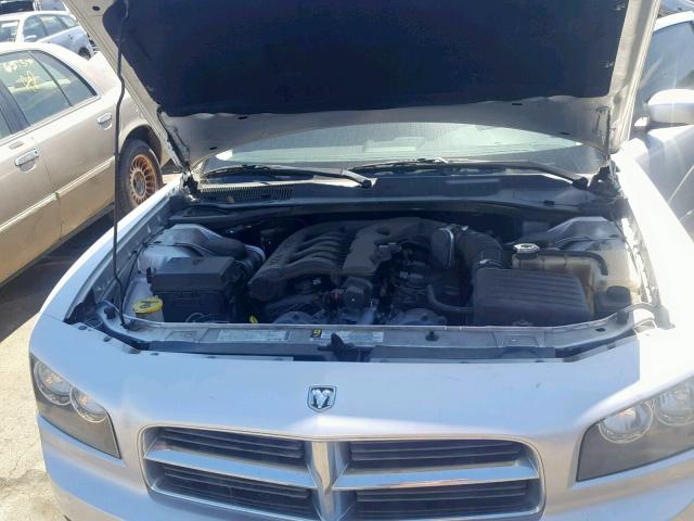 2B3CA3CVXAH180945 - 2010 DODGE CHARGER SX GRAY photo 7