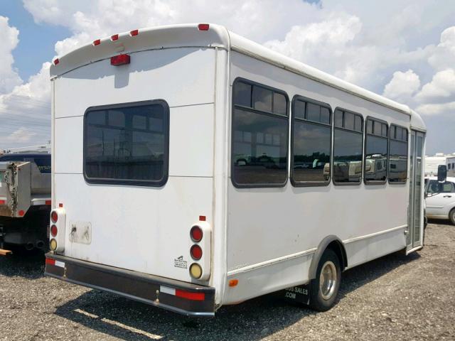 1FDXE45S86HB33824 - 2006 FORD E450 BUS WHITE photo 4