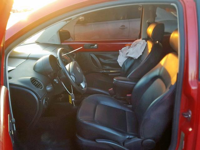 3VWRW31C98M520851 - 2008 VOLKSWAGEN NEW BEETLE RED photo 5