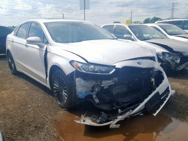 3FA6P0K92DR148101 - 2013 FORD FUSION TIT WHITE photo 1