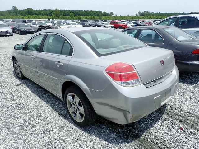 1G8ZS57N18F125088 - 2008 SATURN AURA XE SILVER photo 3