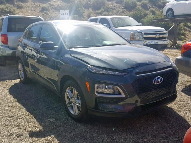 KM8K1CAAXJU085580 - 2018 HYUNDAI KONA SE GRAY photo 1