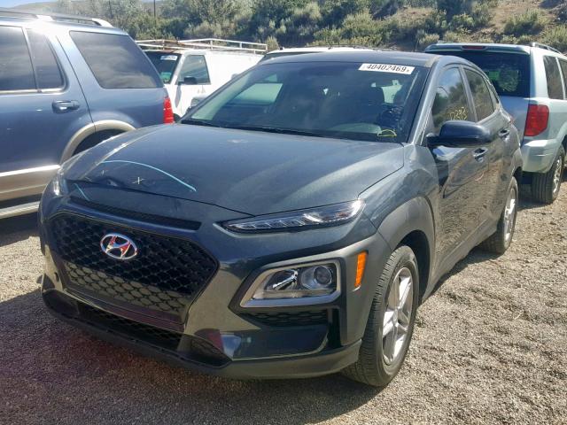 KM8K1CAAXJU085580 - 2018 HYUNDAI KONA SE GRAY photo 2