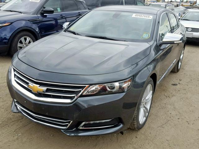 2G1125S39J9134329 - 2018 CHEVROLET IMPALA PRE GRAY photo 2