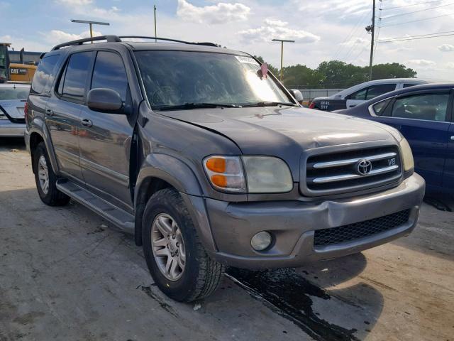 5TDZT38A94S229664 - 2004 TOYOTA SEQUOIA LI GRAY photo 1