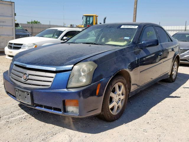 1G6DP567550172484 - 2005 CADILLAC CTS HI FEA BLUE photo 2