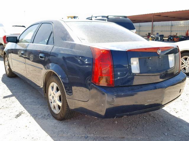 1G6DP567550172484 - 2005 CADILLAC CTS HI FEA BLUE photo 3